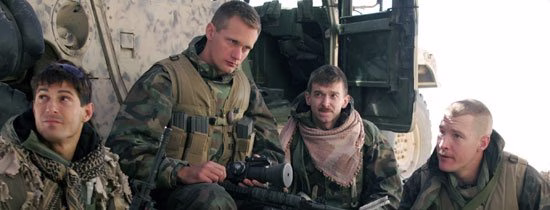 Odisciplinerade detaljer från USA:s invasion